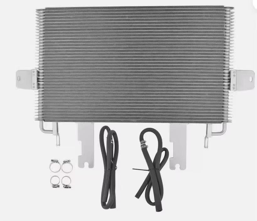 High Performance Aluminum Transmission Cooler OE MMTC-F2D-99SL Replacement for Ford F250 F350 F450 Cooling System